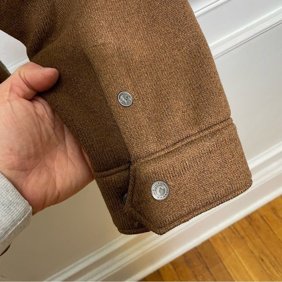 Mountain Khaki Old Faithful Brown Full Zip Sweater Jacket Mens L NWT - Picture 9 of 9